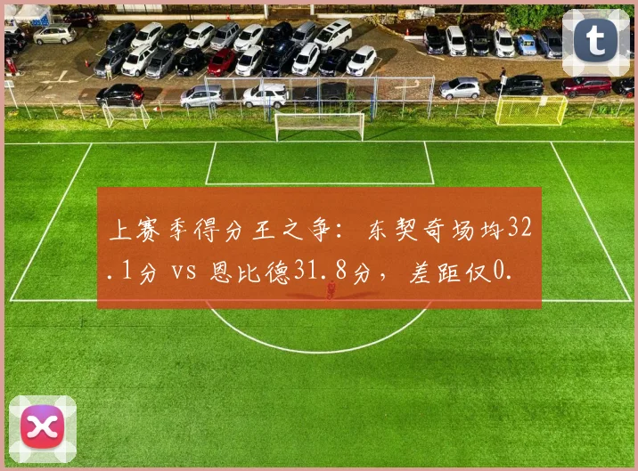 上赛季得分王之争：东契奇场均32.1分 vs 恩比德31.8分，差距仅0.3分